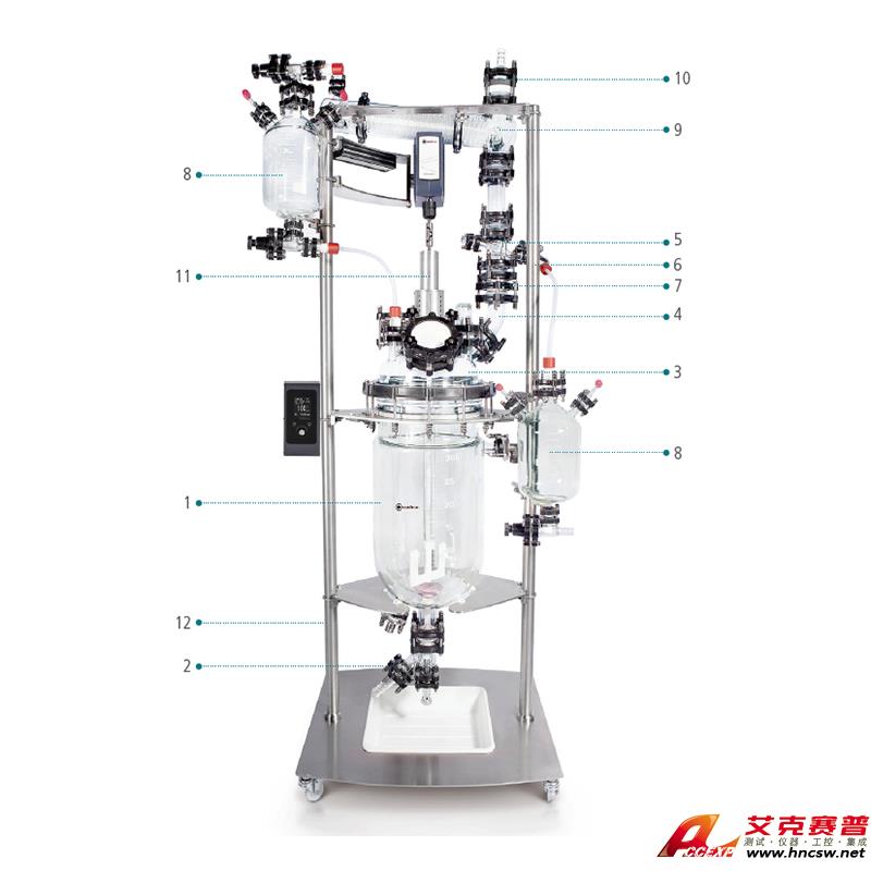 JULABO優(yōu)萊博 50L中試反應釜（臥式冷凝器）, KC-PLUS-CH50L DN40
