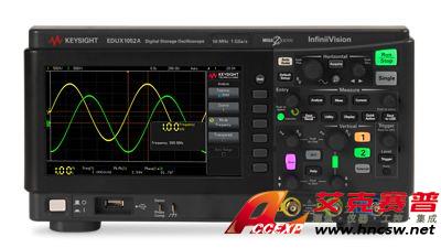 keysight是德 EDUX1052A 示波器：50 MHz，2 個模擬通道NEW!